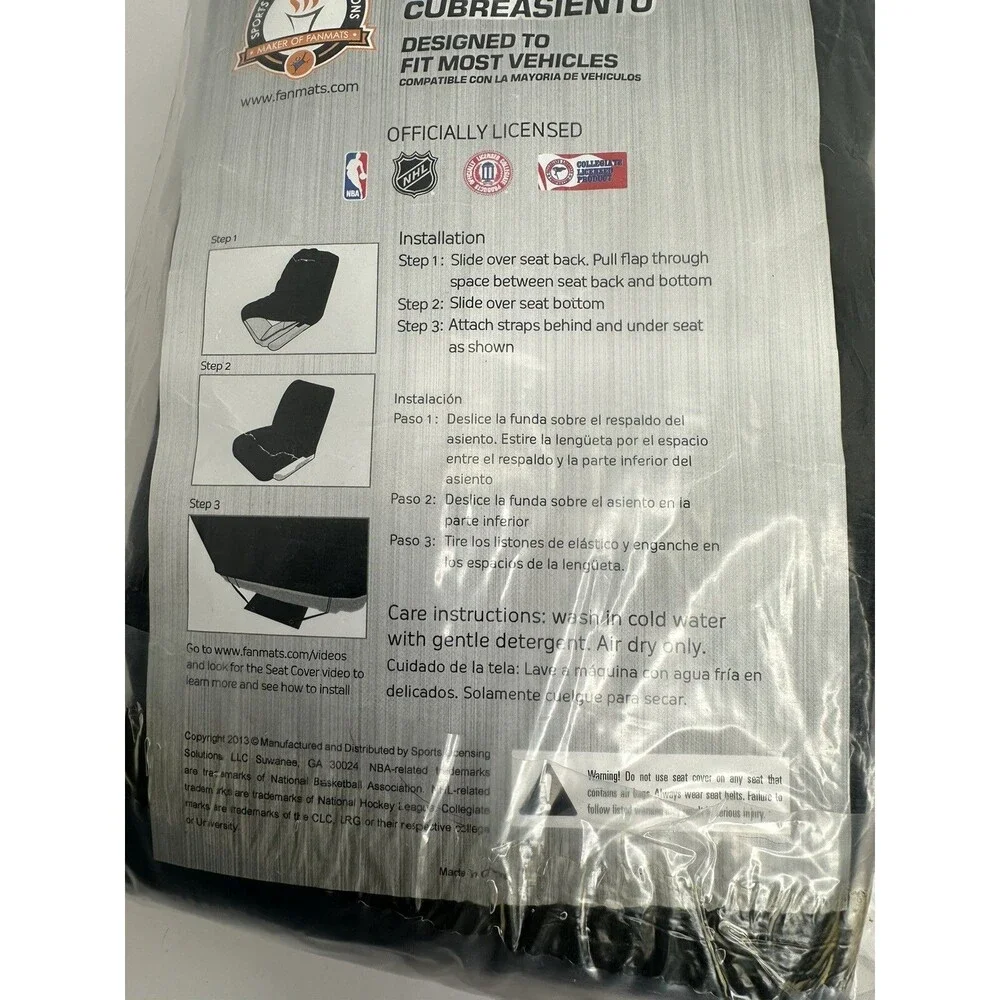 Fanmats Oklahoma Sooners OU Seat‎ Cover Officially Licensed Car Truck SUV